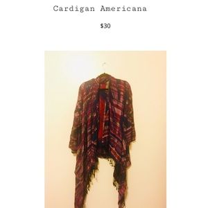 Americana style cardigan!!